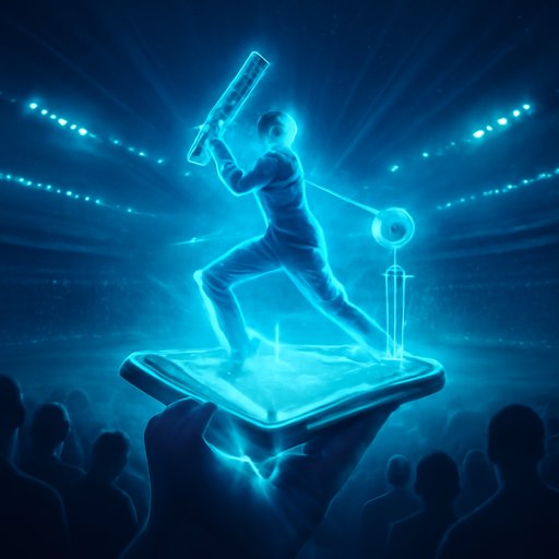 6L777 batsman driving a white ball